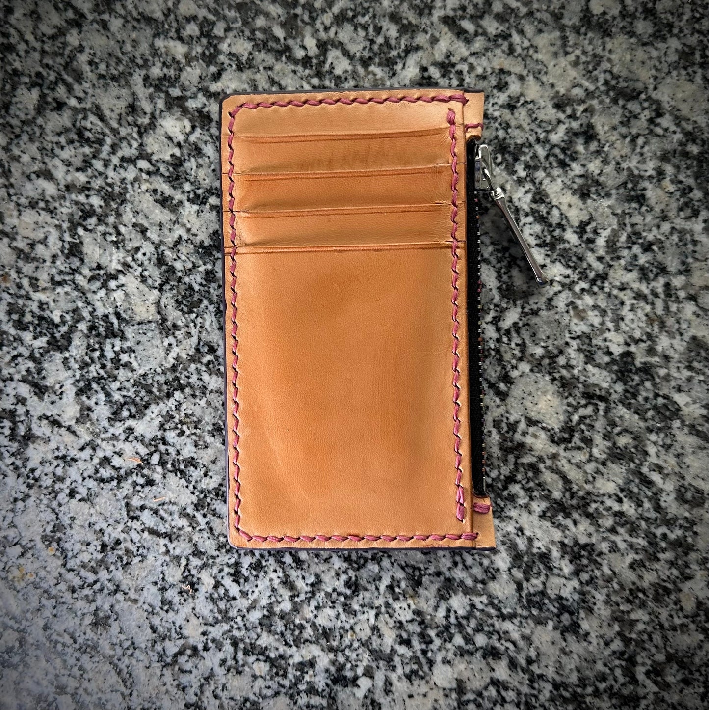 Zipper Wallet with 4 Card Slots