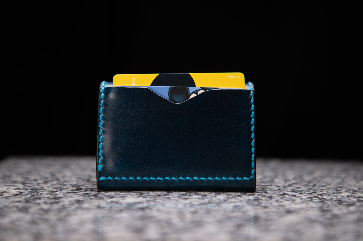 Small Bi-Fold Wallet with Coin Purse